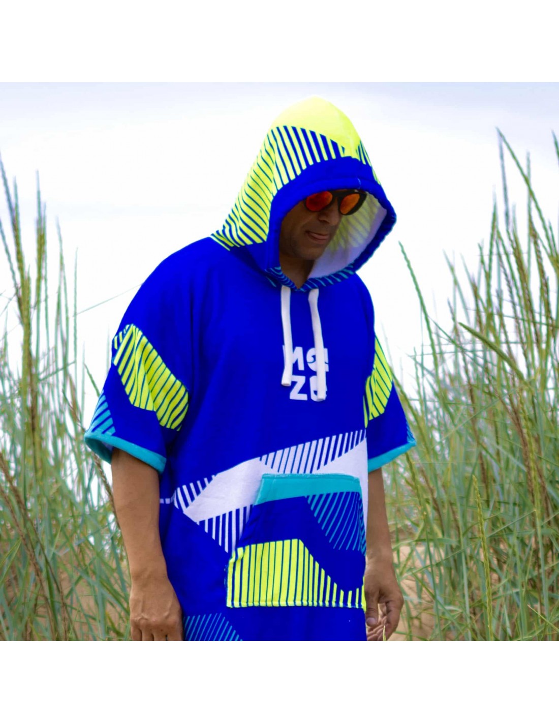 ПОНЧО MAZE GEOMETRIC WAVES